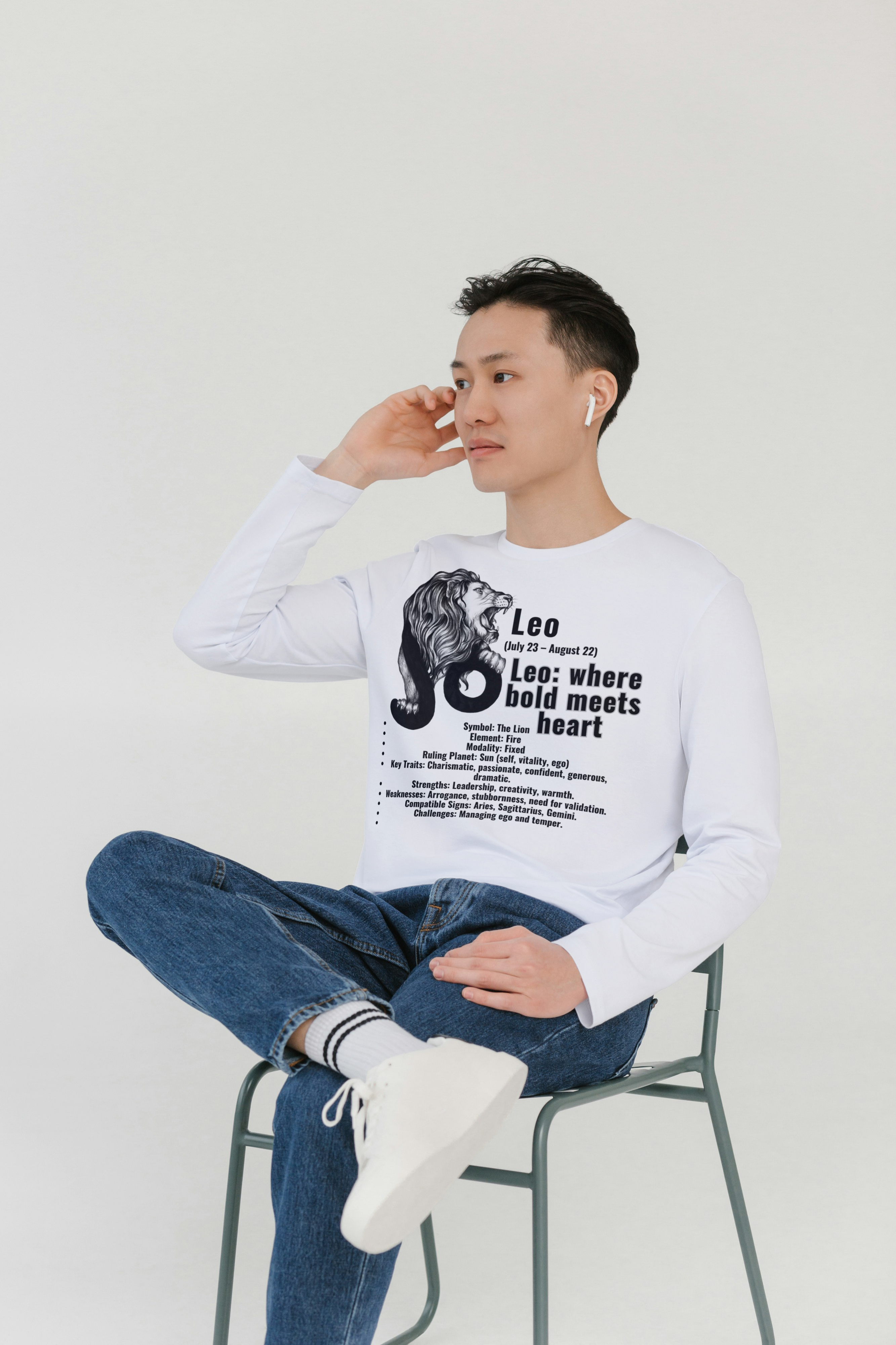 Zodiac Sign T-Shirt | Personalized Astrology Graphic Tee for Men & Women - Image 4