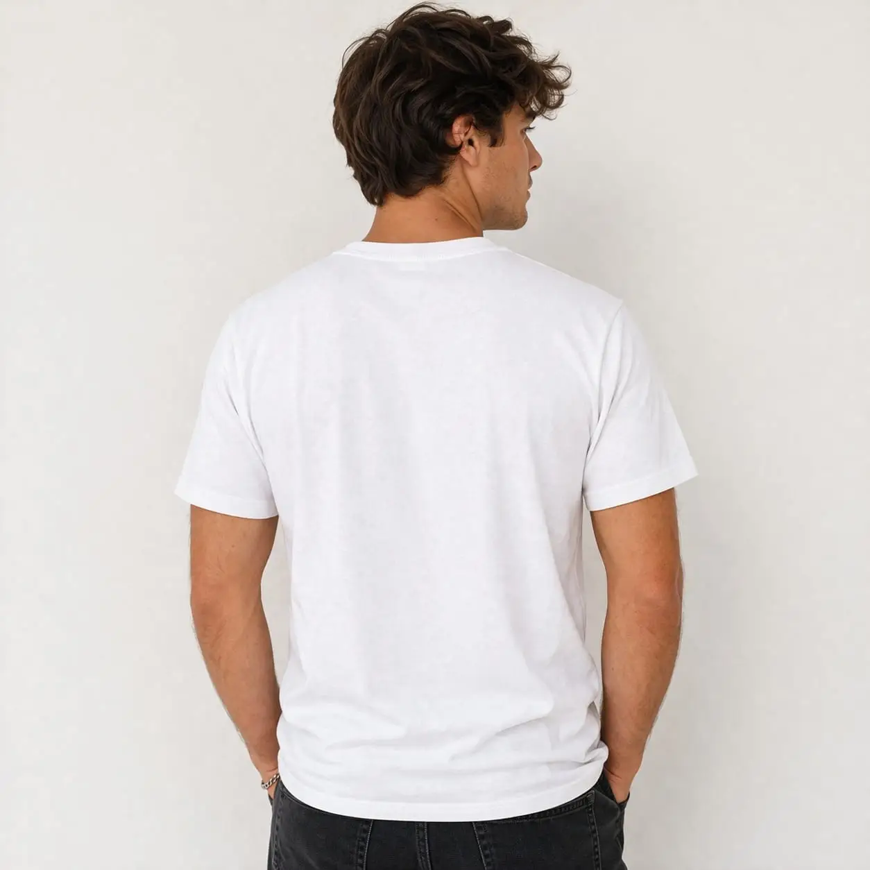 "Rebirth" Graphic Tee – Coffin & Butterfly Minimalist White T-Shirt | Unisex Streetwear - Image 4